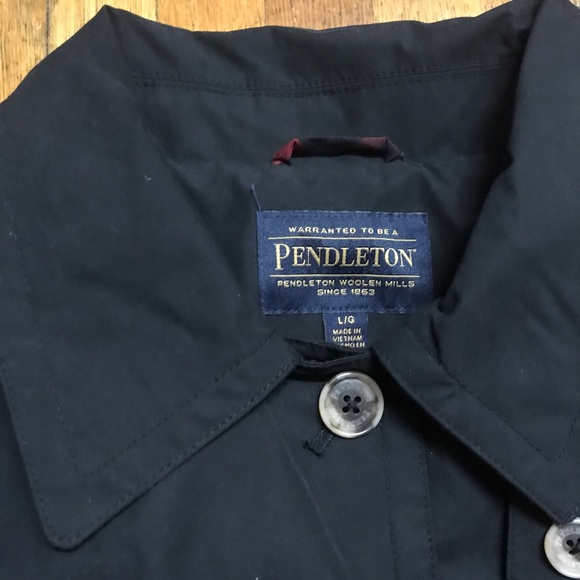 Pendleton Ladies' Trench Coat - Black - Picture 8 of 14